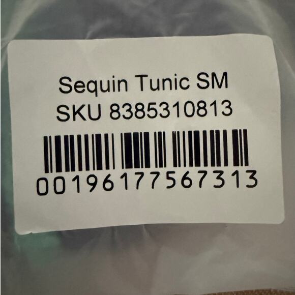 Taylor Swift NWT (bag) | black "Sequins Are Forever" tunic dress  | size Small - Picture 3 of 7